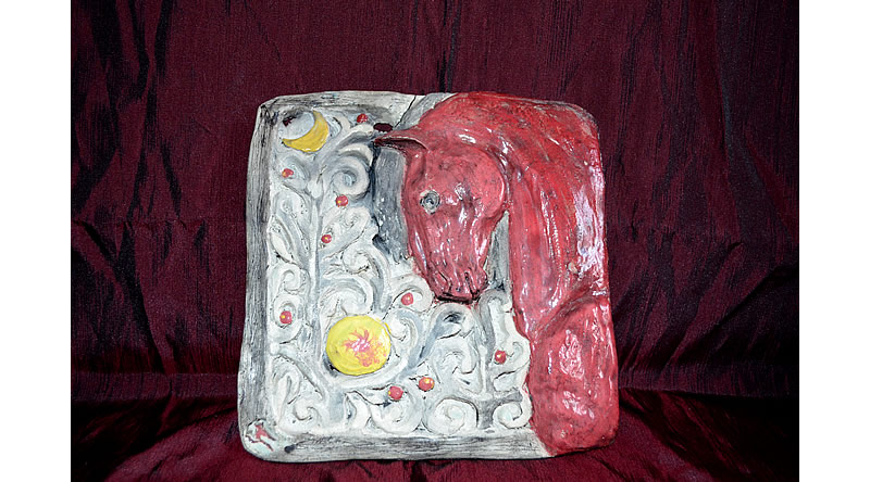 Red horse
